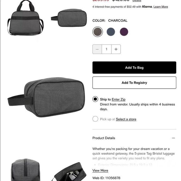 TAG Carryon Bag with Bonus - Picture 5 of 5